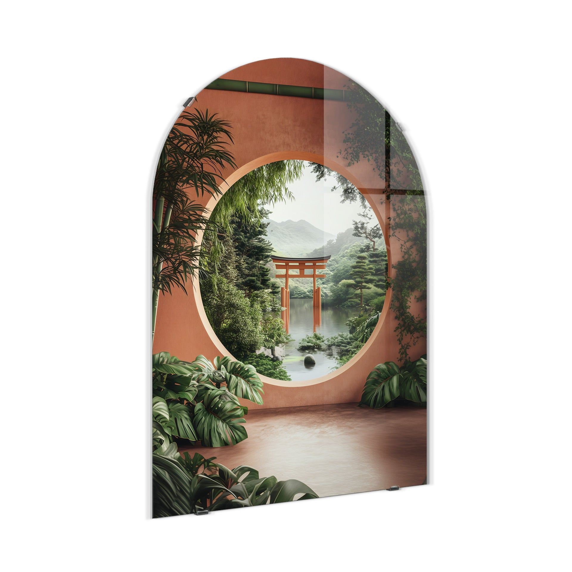 STYLER Tablou din sticlă Glasspik KARAKU 70 x 100 cm, decor modern de perete pentru living, dormitor, hol și birou