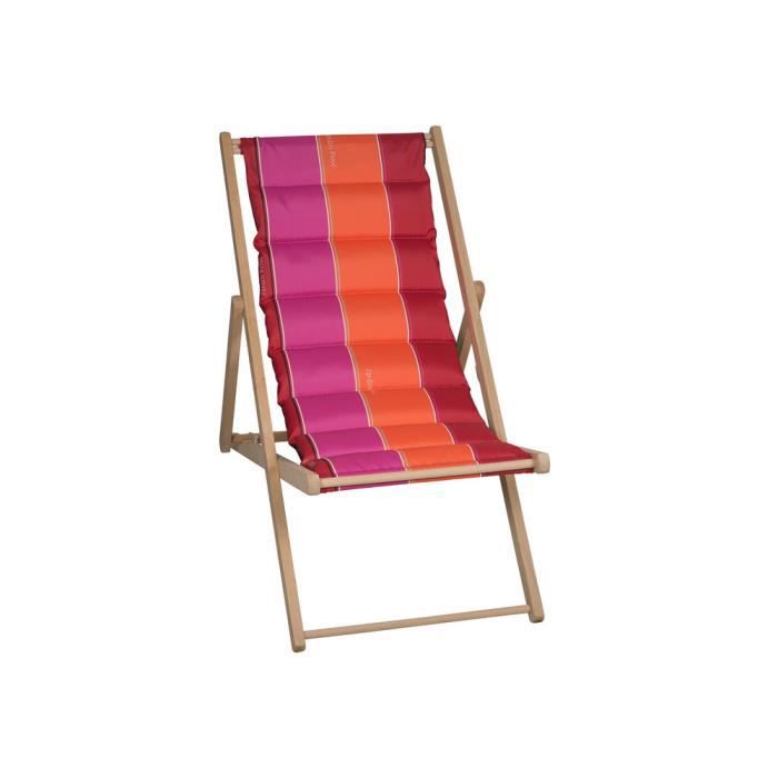 JARDIN PRIVE Chilienne matelassee Jadore - Rouge - 3