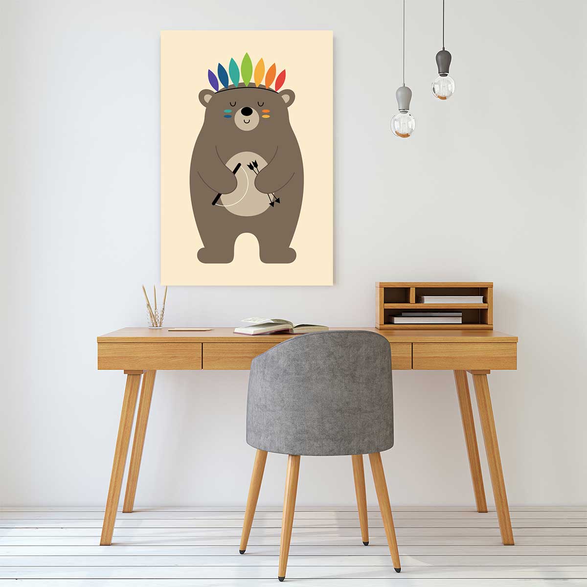 Quadro playing indians n°2 | Leroy Merlin