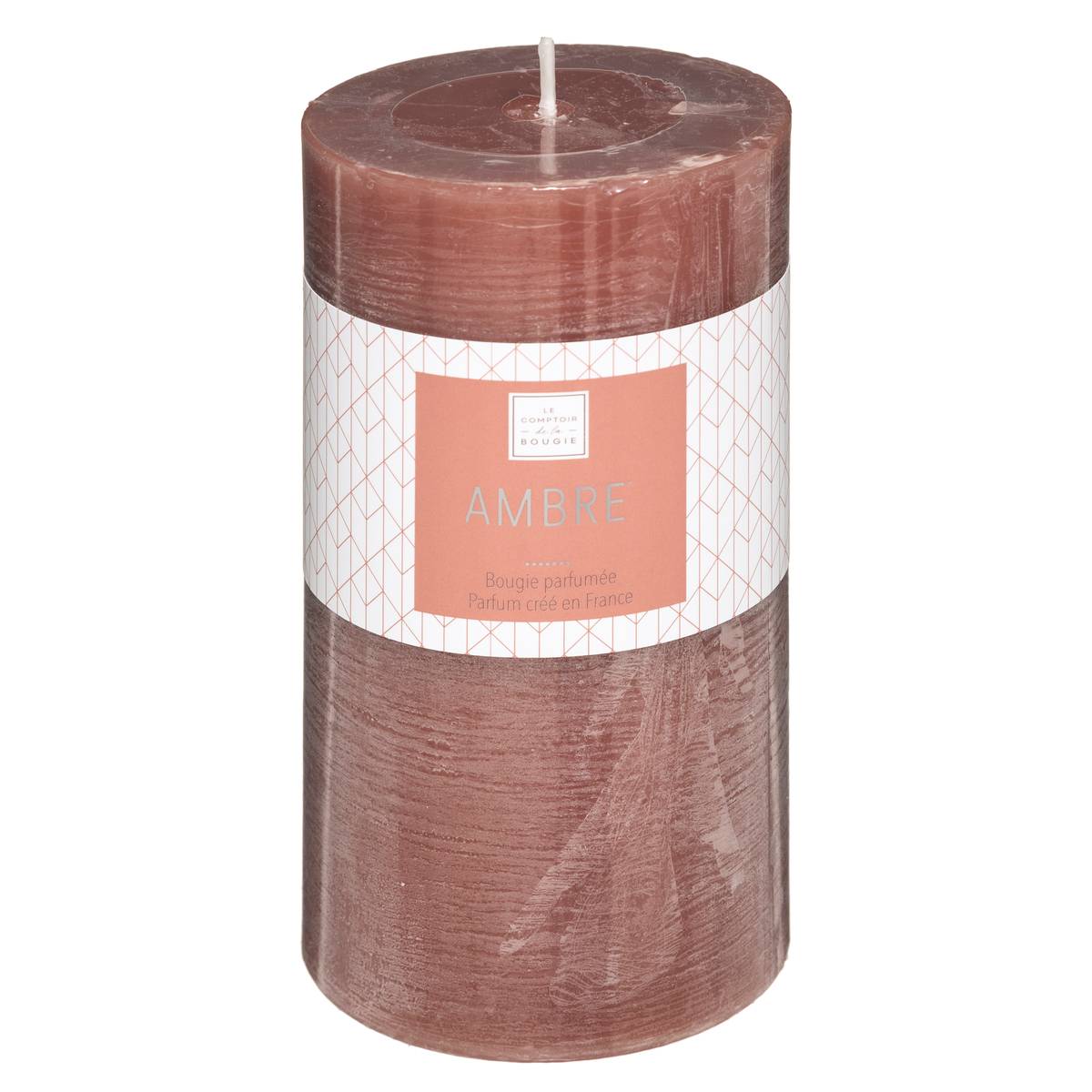 Bougie Parfumée Atmosphera Elea - Fleur D'Oranger - 411g - Brûle 42h