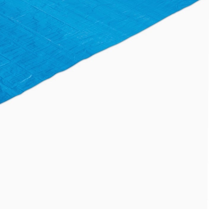 Tapis de sol Summer Waves pour piscine hors sol 4 82 x 4 82 m bleu - 5