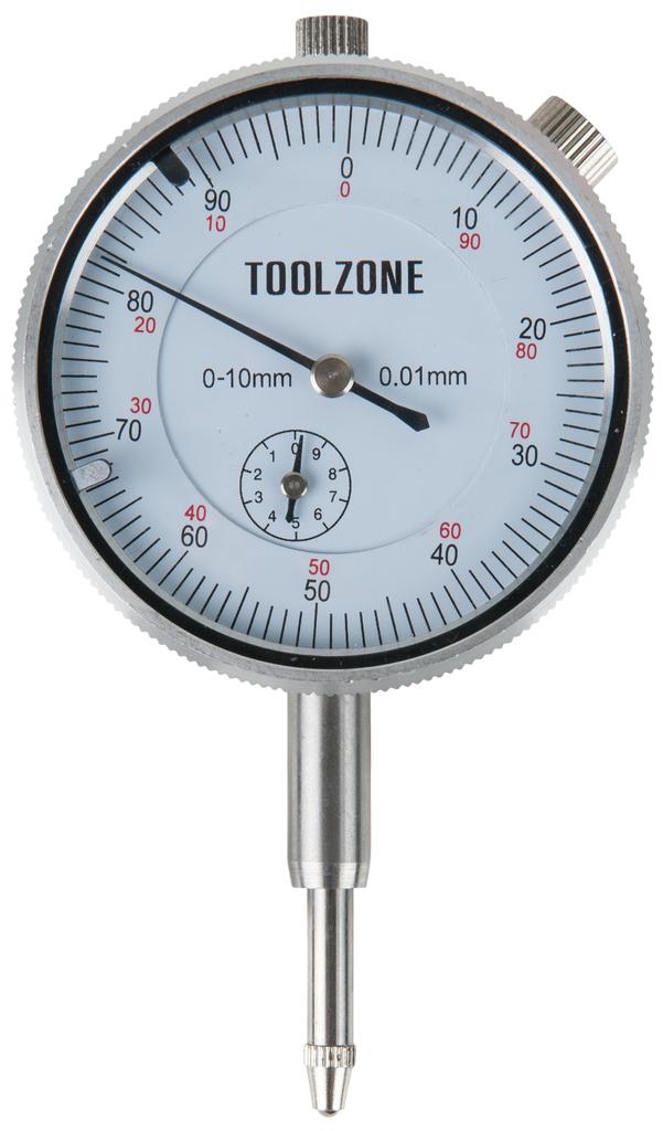 Indicateur à Cadran Métrique DTI 0.01mm - Gamme 0-10mm - Outil De Mesure Mécanique