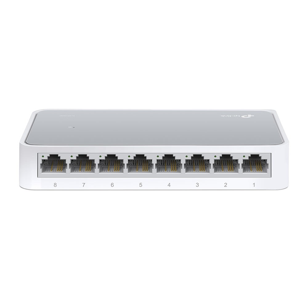 TP-LINK TL-SF1008D Non-géré Fast Ethernet (10/100) Blanc - 2