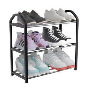 Portascarpe Salvaspazio 20 Pezzi - Organizer Regolabile, Antiscivolo, In Plastica Bianco - Foto 8