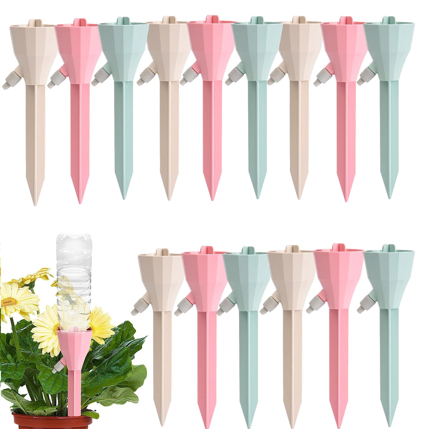 Lot De 5 Globes D'arrosage Automatique Pour Plantes D