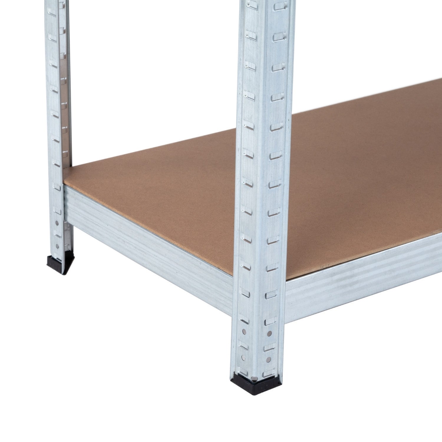 MegaPack 10 Prateleiras Modulares Metálicas com 5 Prateleiras 875kg Prata 90x40x180cm 7house - 4