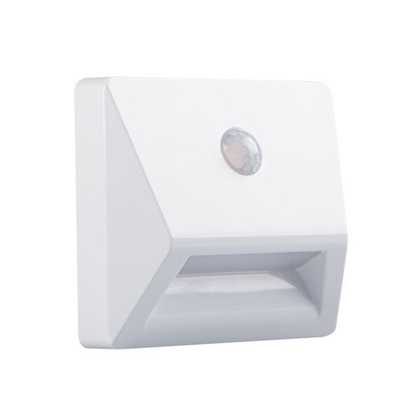 Oprawa stropowa sufitowa wpuszczana Irs biała LED 0.3W 4000K 10lm z czujnikiem ruchu wym: 7,3 x 2,8 x 8,4 cm prostokątna Kanlux