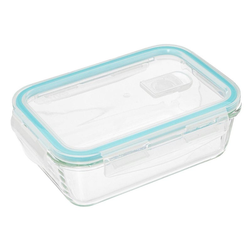 SZKLANY POJEMNIK 800ml z pokrywą na zatrzaski