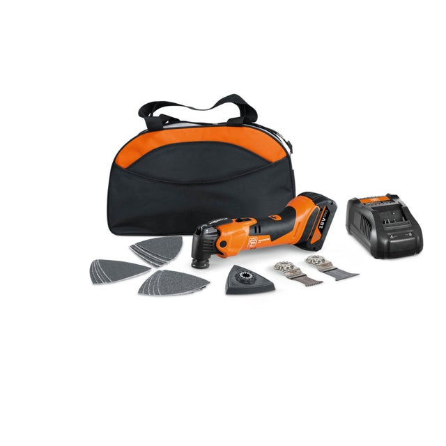 Fein Akku MULTIMASTER AMM 500 PLUS / 1x 4,0 Ah Akku + Ladegerät i...