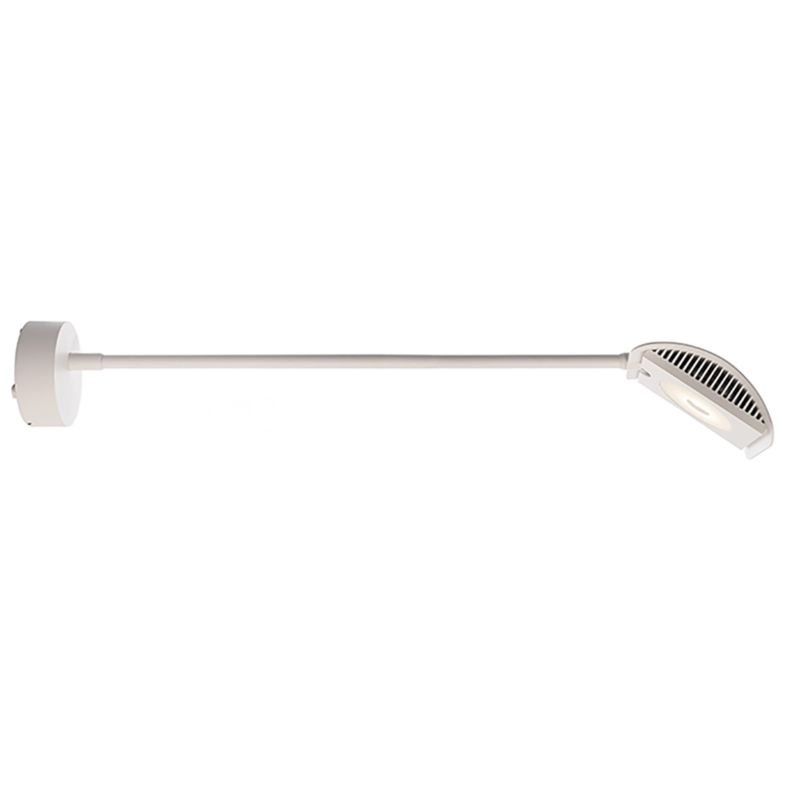 Faro LED Orientabile 15W, IP65 Impermeabile, Dimmerabile, 1120lm, 3000K Luce Calda, Braccio 52cm, Per Esterni E Vetrine
