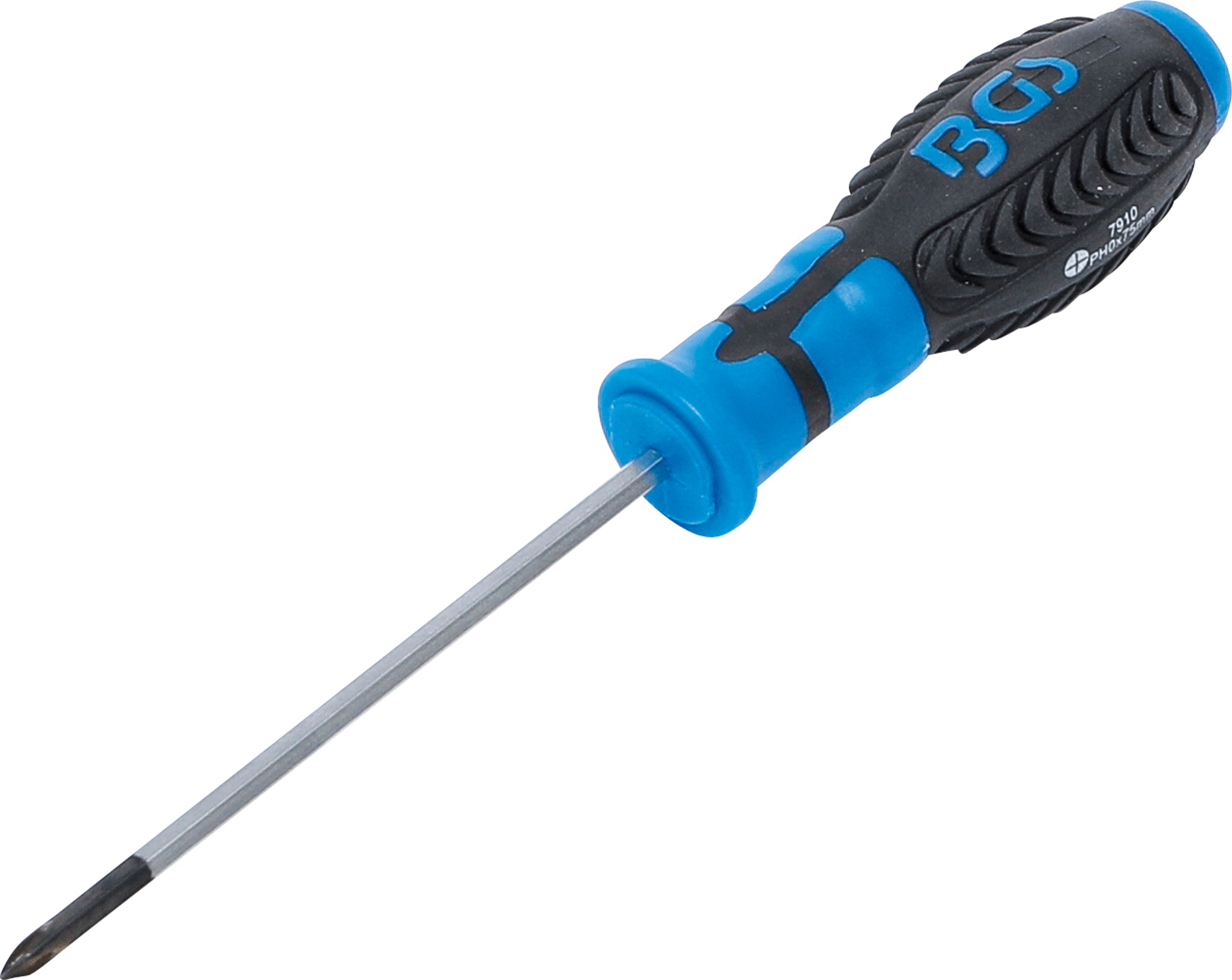Wkrętak krzyżakowy BGS PH0 długość ostrza 75 mm - 7910