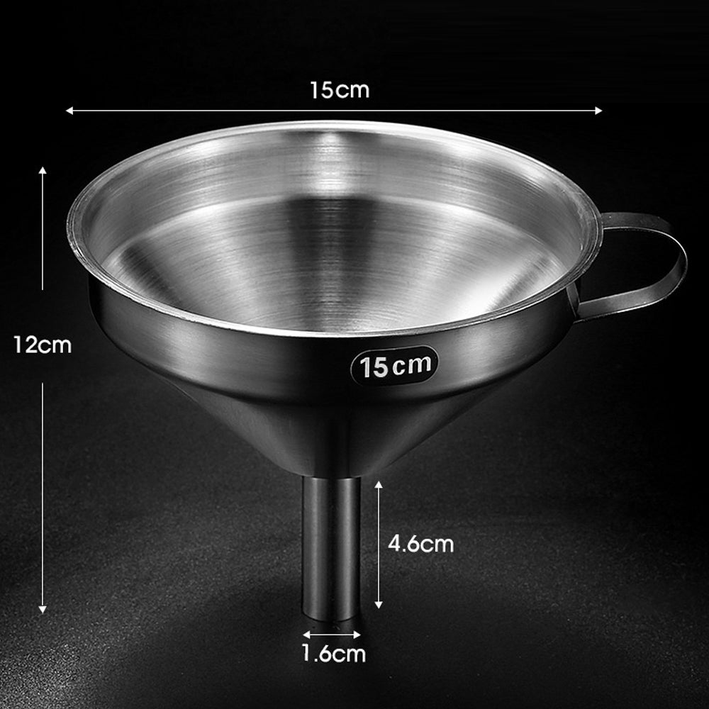 428660 Grandchef Entonnoir Acier Inoxydable 繪 12 cm - 2