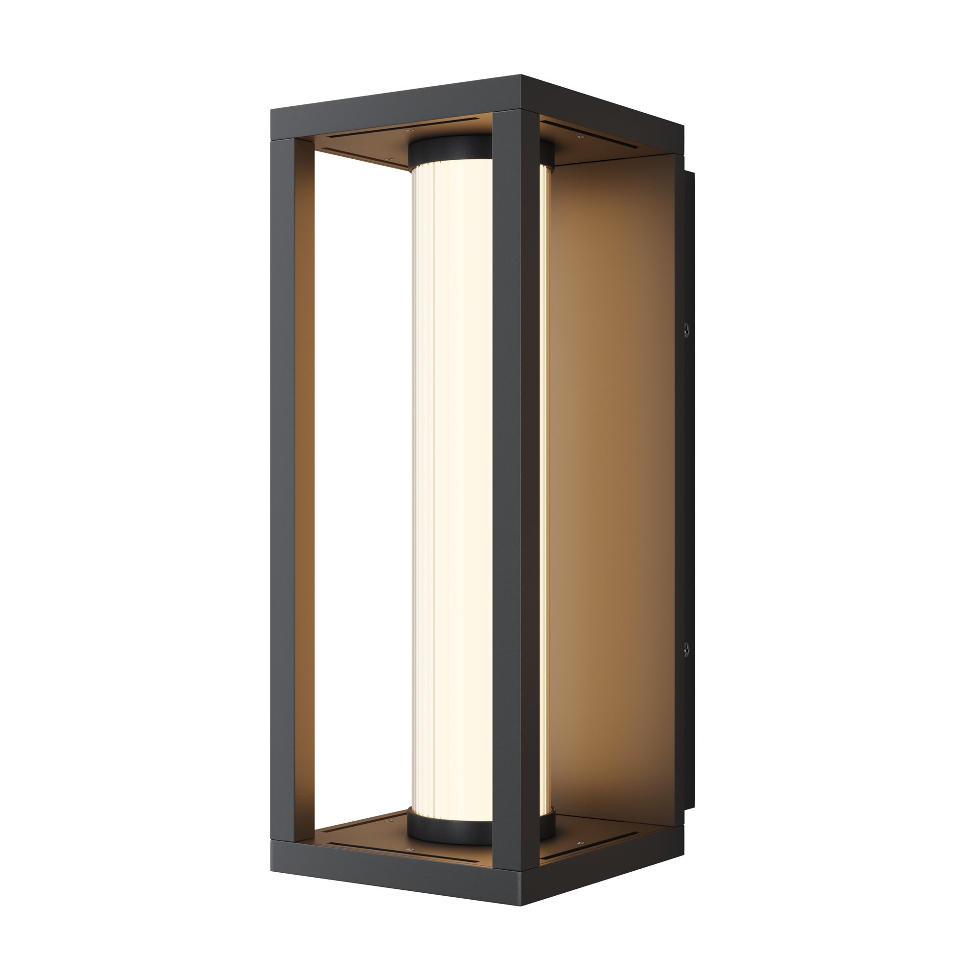 Kinkiet zewnętrzny LED EXPO 12W 3000K 650lm aluminium czarno-biały wym:35,5x14x16,5cm IP54 Maytoni