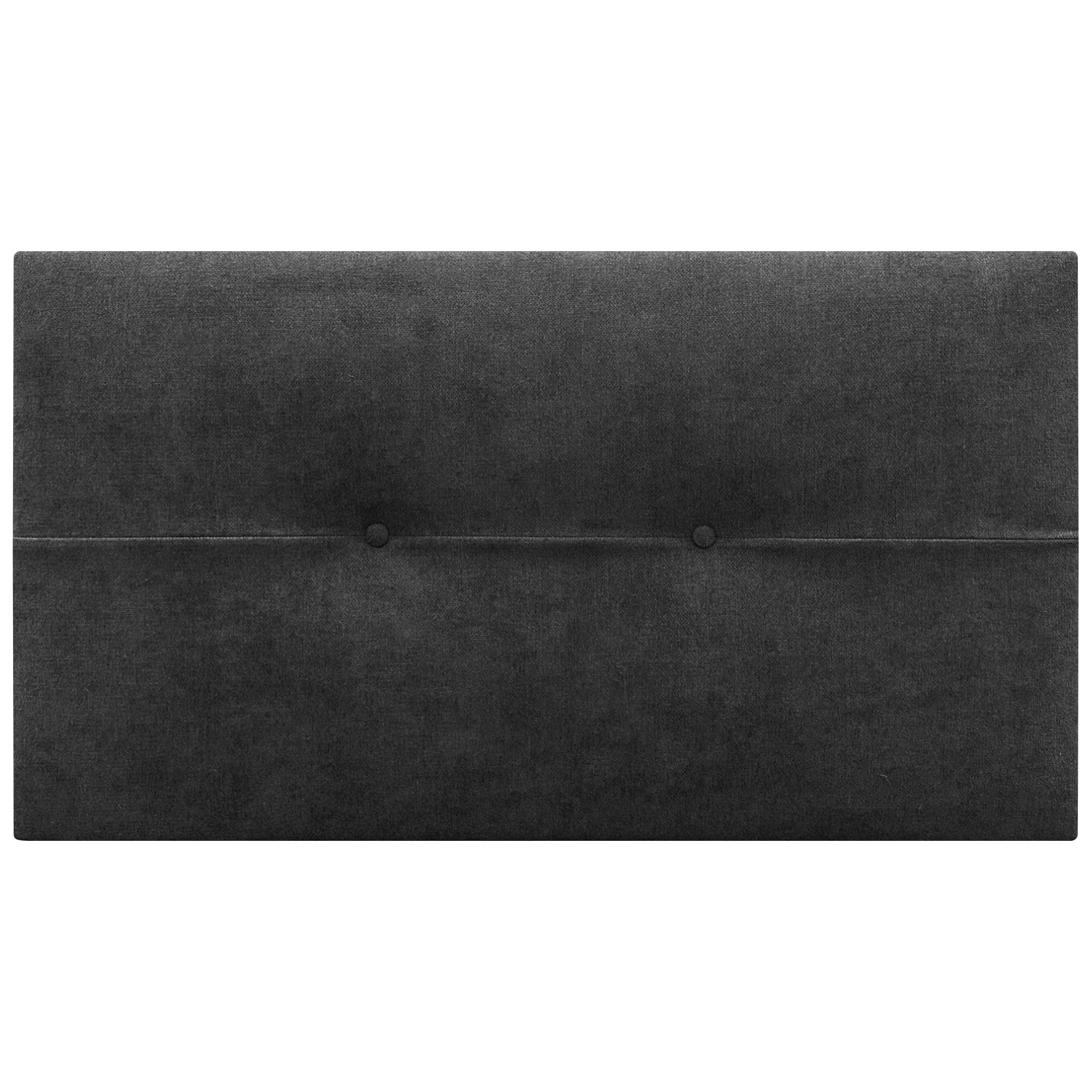DHOME Cabecero de Tela AQUALINE Pro cabeceros Cabezal tapizado Cama Lujo (Negro, 110cm) - 3