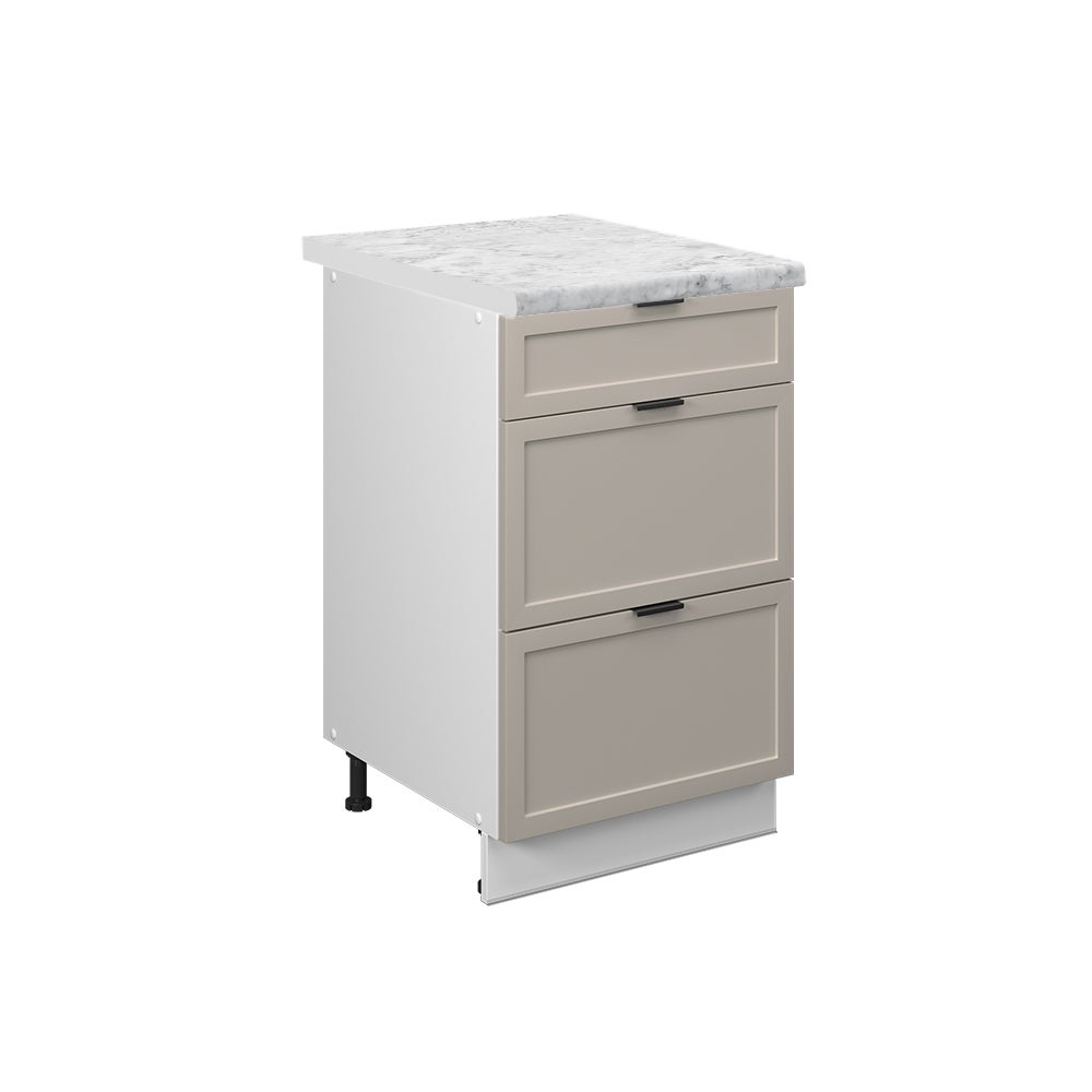 Vicco Szafka dolna do kuchni Fame-Line, GreyBeige, 50 cm , BP Marmur