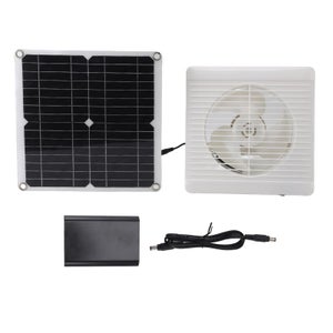 Ventilatore A Pannello Solare 3000 RPM – Riduce Temperatura, Impermeabile, Con Rete Protezione Per Camper, Yacht, Pollaio