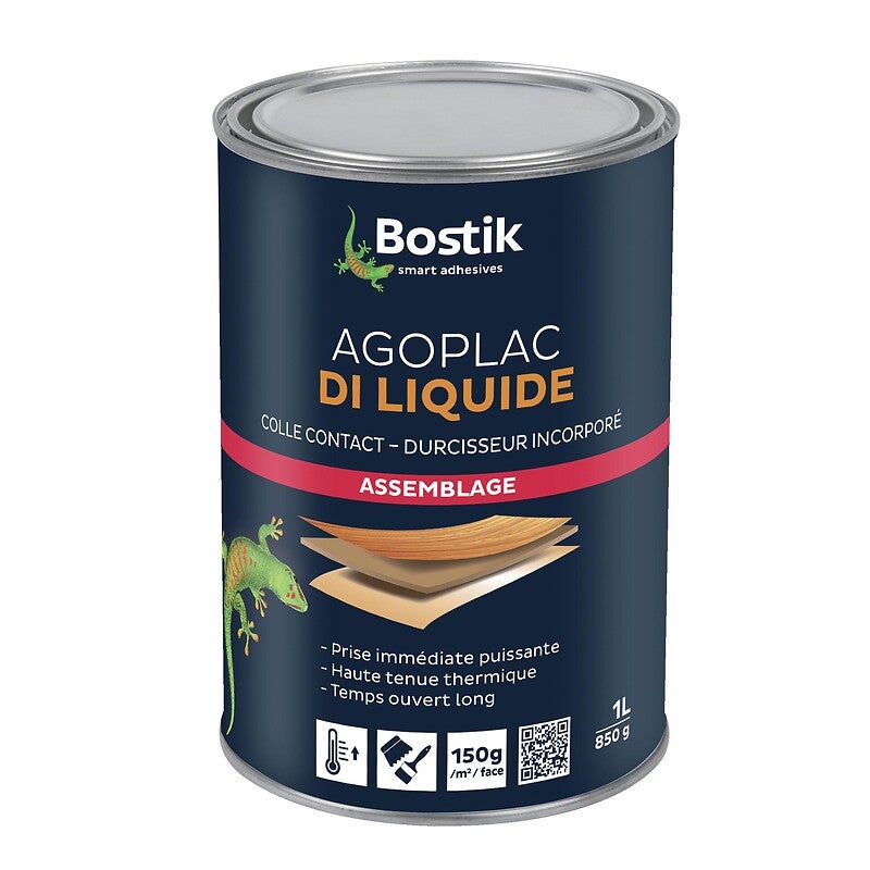 Colle Agoplac Di BOSTIK - liquide 1L - 30604787 - 3