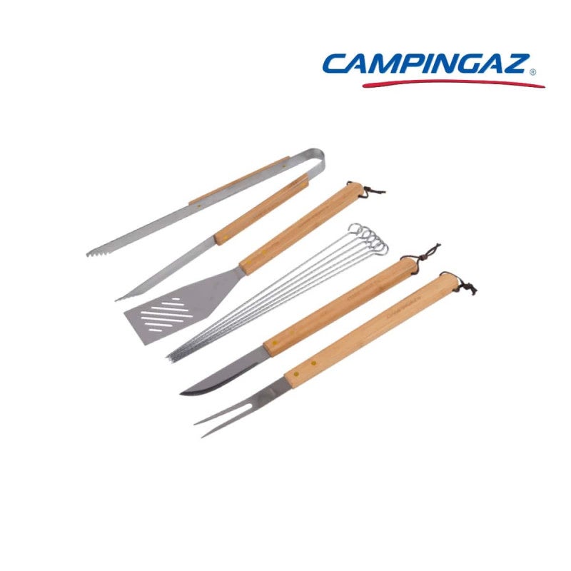 Bolsa com 5 utensílios com cabo de madeira CAMPINGAZ - 2