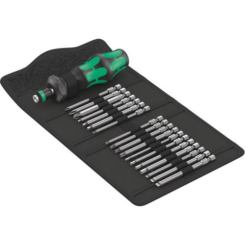 Wera Zestaw bitów KK Turbo Imperial 1 19-częściowy Płaski / PH / TORX / Sześciokąt / Kwadrat - 5057483001