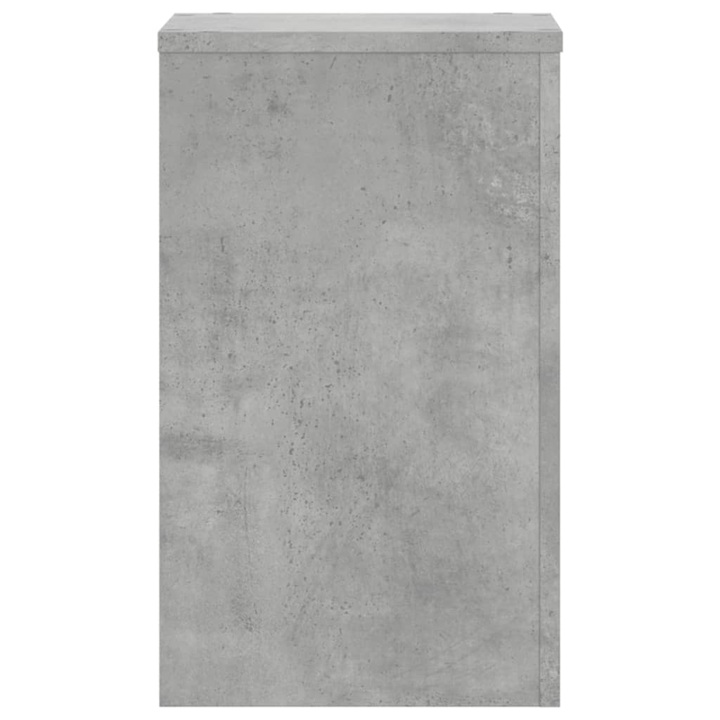 Supports pour plantes, 2 pièces, gris béton, 30 x 30 x 50 cm - 4