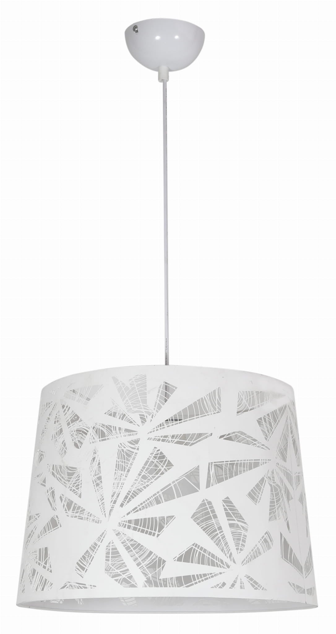 Lampa wisząca Orlando biała 1xE27x60W wym: 110 x 35 x 35 cm metal Candellux