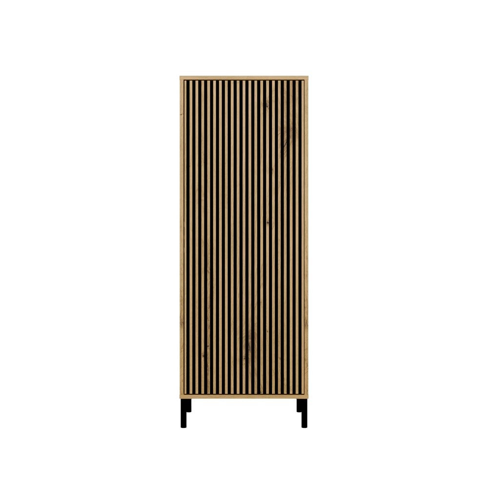 Komoda wysoka, dąb Artisan, 53,5 x 147,5 x 40 cm - 3