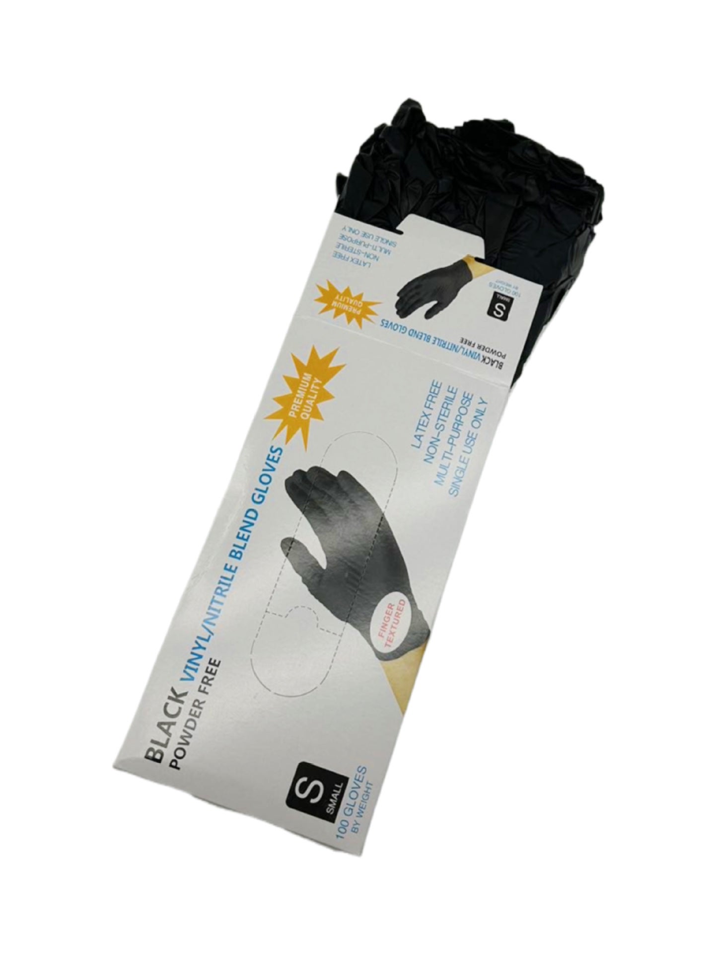Gants jetables en nitrile, 100 gants par paquet, adaptés à des secteurs tels que la peinture, le nettoyage et les soins aux animaux. - 3