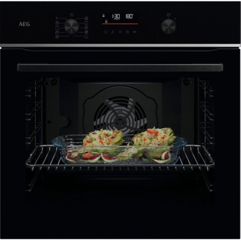 Horno AEG OU5PB41WSB Cristal Negro Pirólisis Wifi