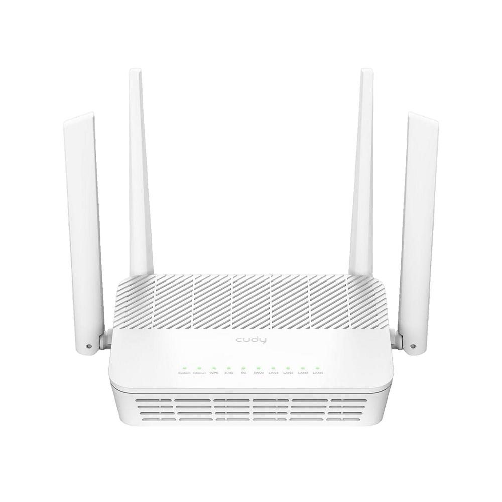 Router Cudy AX3000 WiFi 6 RJ-45 2976 Mbit/s 4x Gigabit Ethernet MU-MIMO Mesh Blanco - Imagen 3