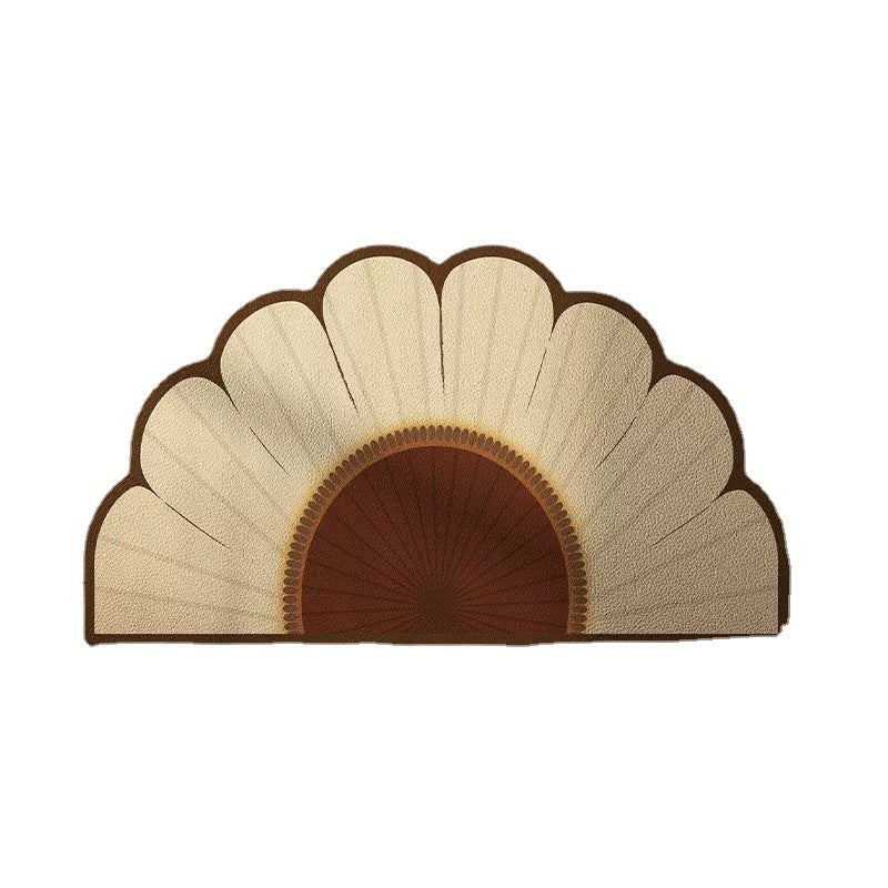 Naturalna mata łazienkowa z ziemi okrzemkowej 40 x 60 cm, cienka mata łazienkowa z ziemi okrzemkowej, idealna do łazienek i wanien.