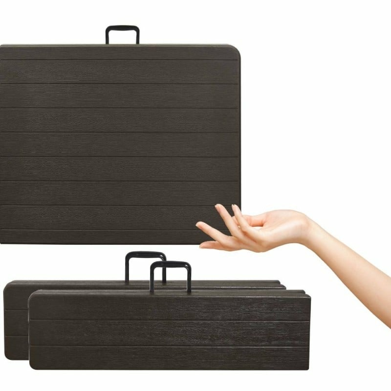 Lot table pliante 8 personnes 