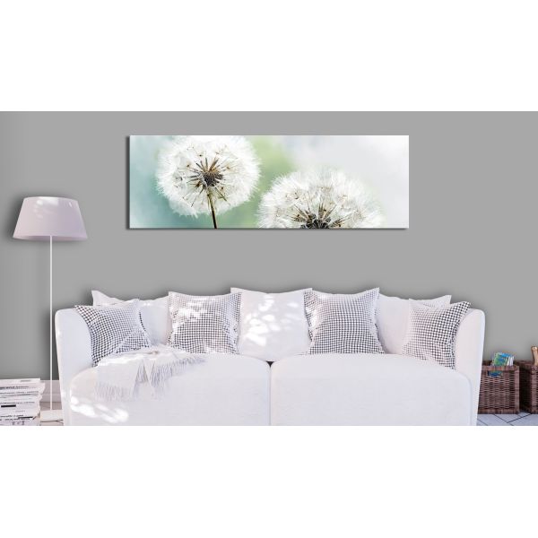 Tableau Fleurs Romantic Summer 120x40 cm - 2