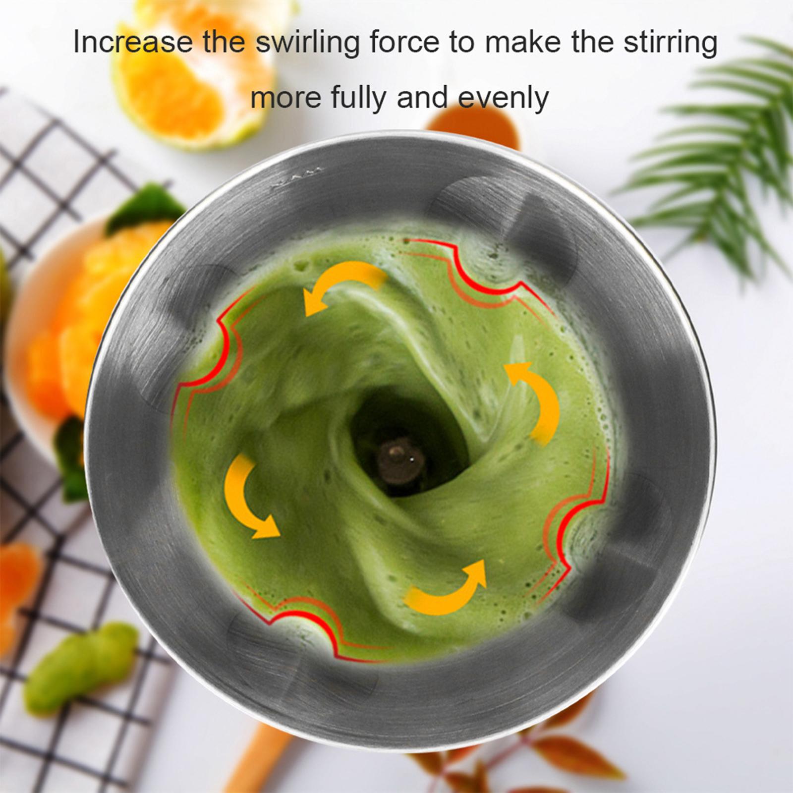 Frullatore/miscelatore/estrattore di succo 3-in-1 1,5L, 1000W, 6 lame, PC alimentare, grigio, 15000RPM, 220V - 8