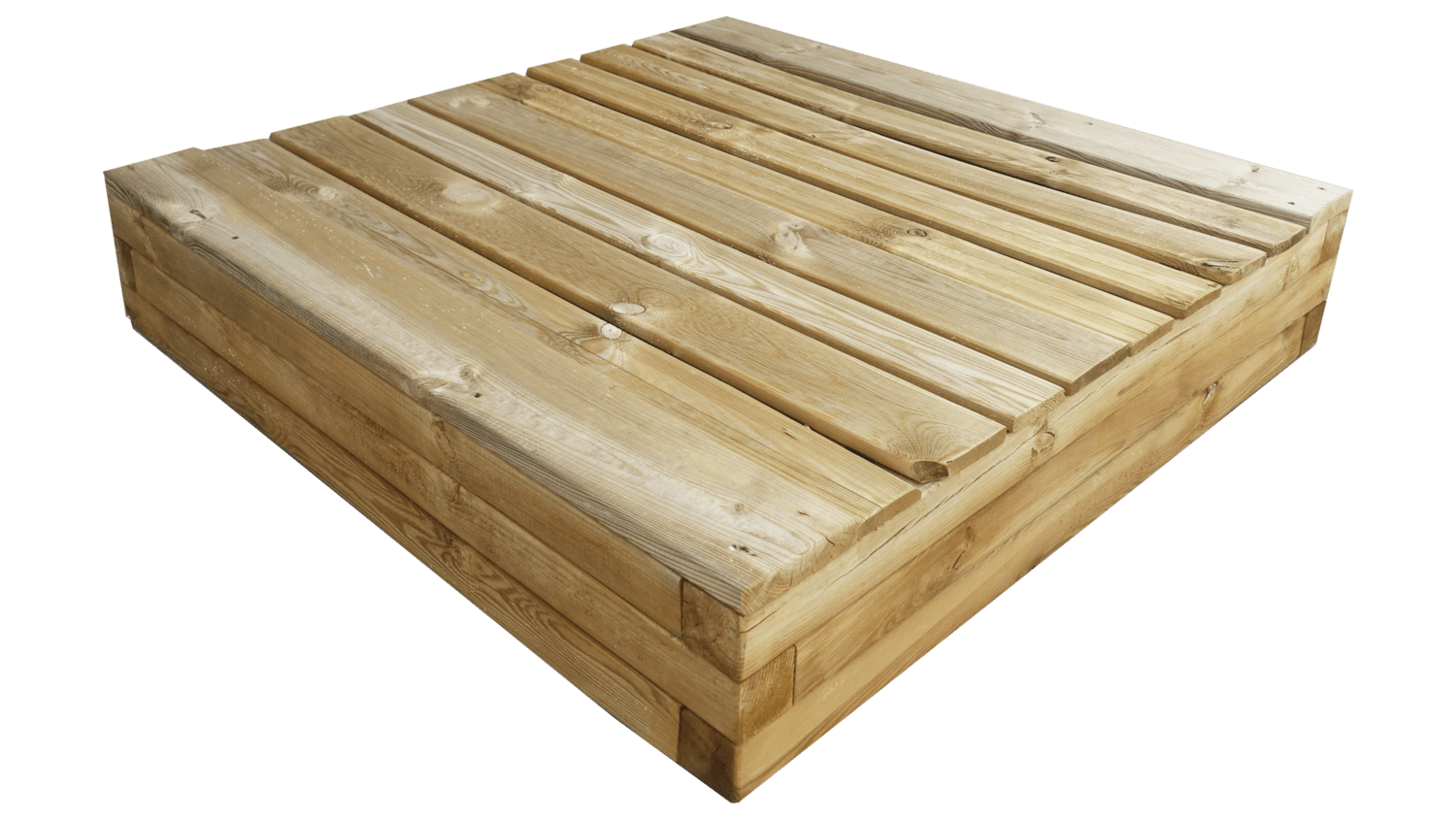 Piaskownica kwadratowa Roma 150x150 cm