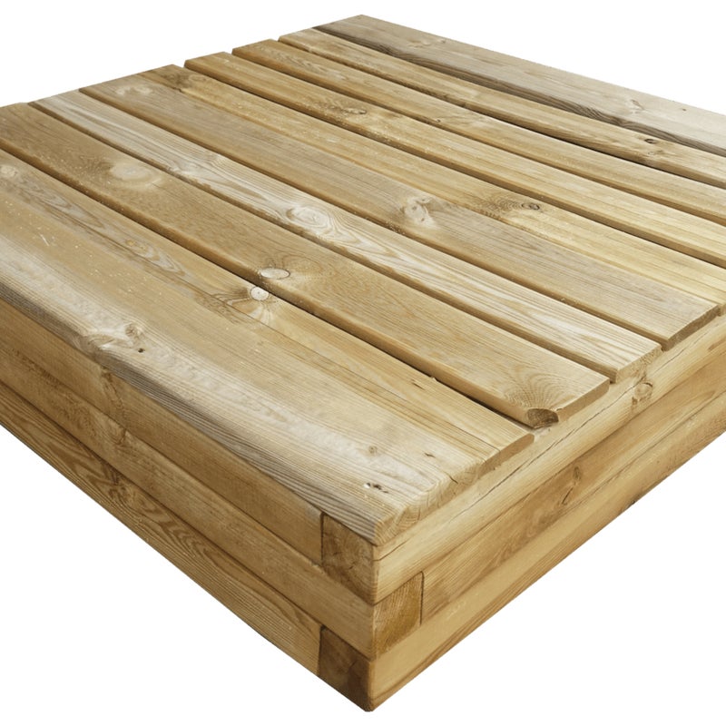 Piaskownica kwadratowa Roma 150x150 cm