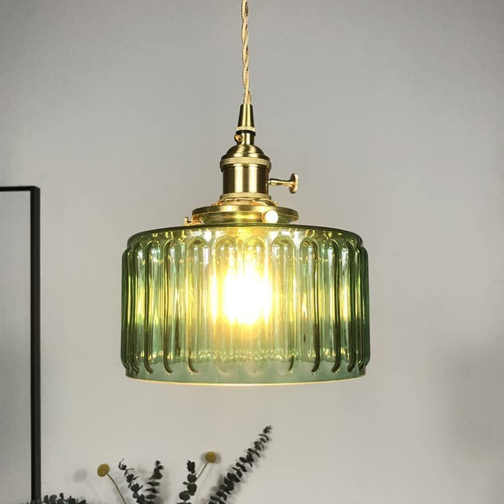 Lampada a sospensione in vetro fumé Lampada a sospensione in vetro