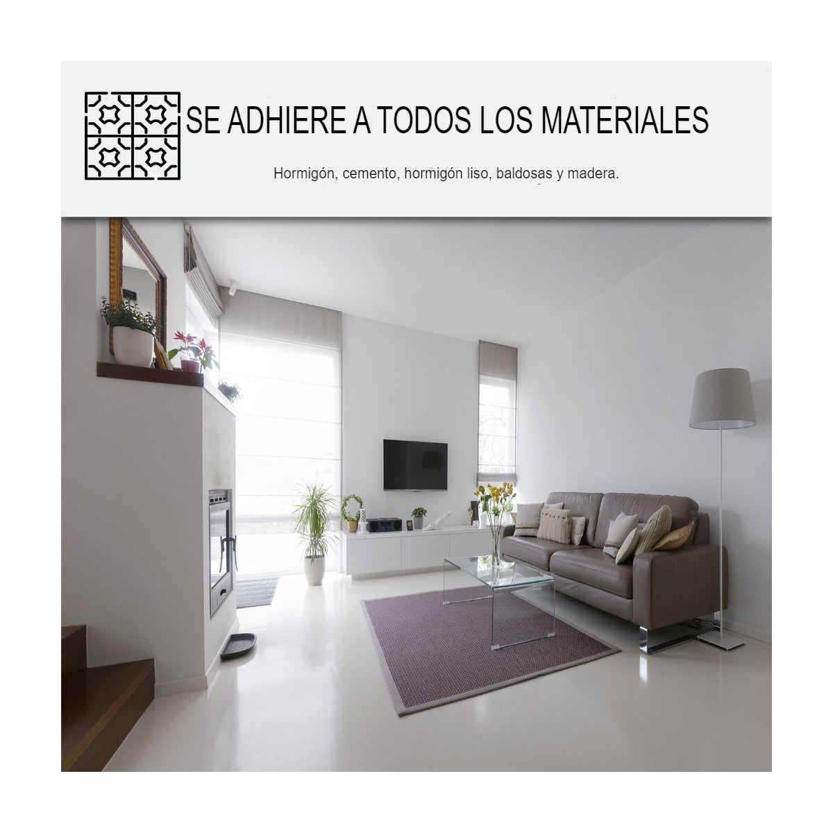 Resina epoxi para suelos interiores - REVEPOXY - 176 - 1 kg (hasta 5 m² en 2 capas) Marfil Claro - RAL 1015 - ARCANE INDUSTRIES - 3