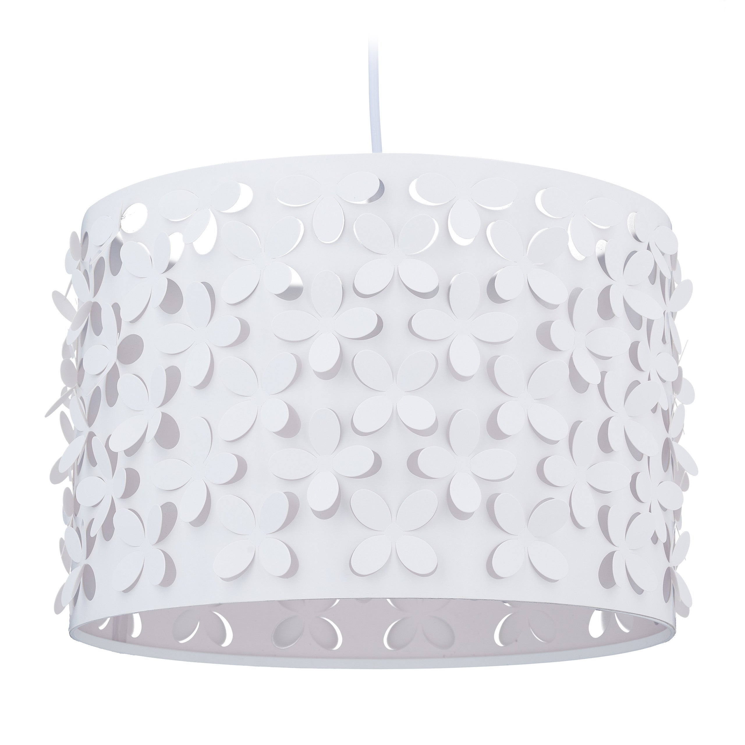 Lampadario A Sospensione In Carta Design Origami – 30x40 Cm Bianco - 2