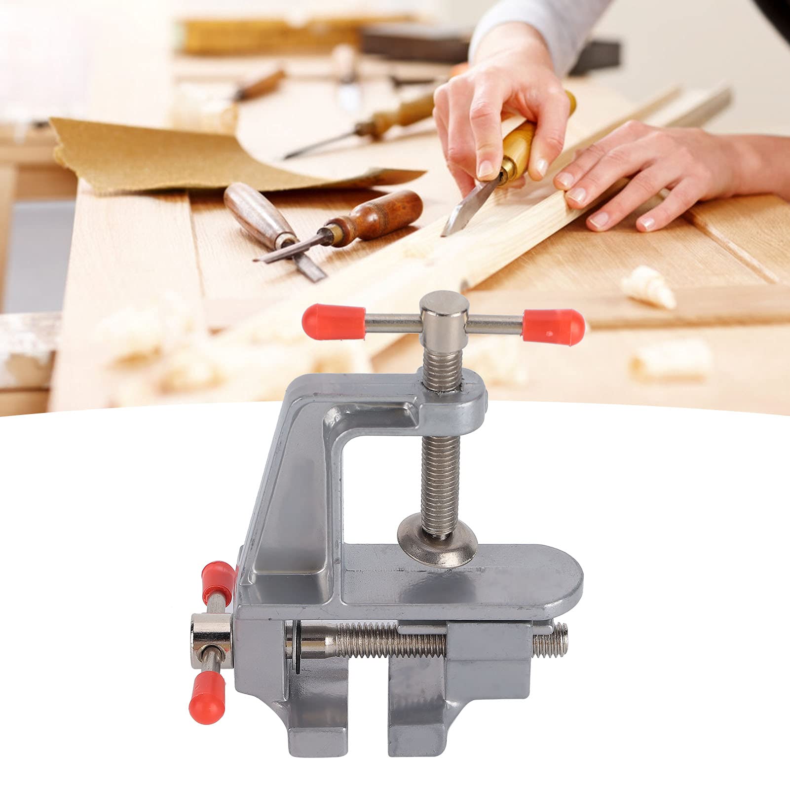 Étau De Table Mesee Mini - Pince Réglable Alliage Aluminium Pour Bricolage