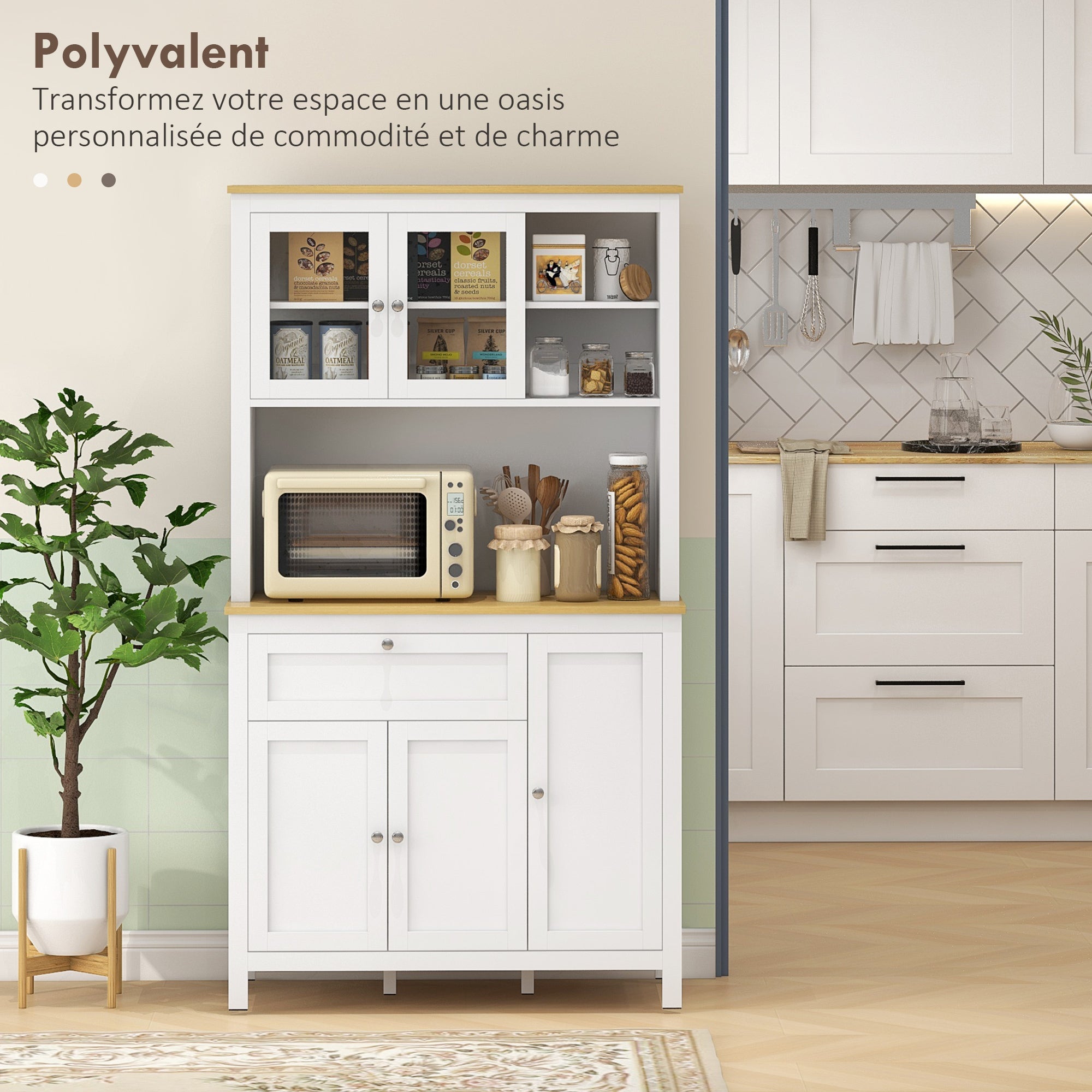 Buffet Bois HOMCOM - 4