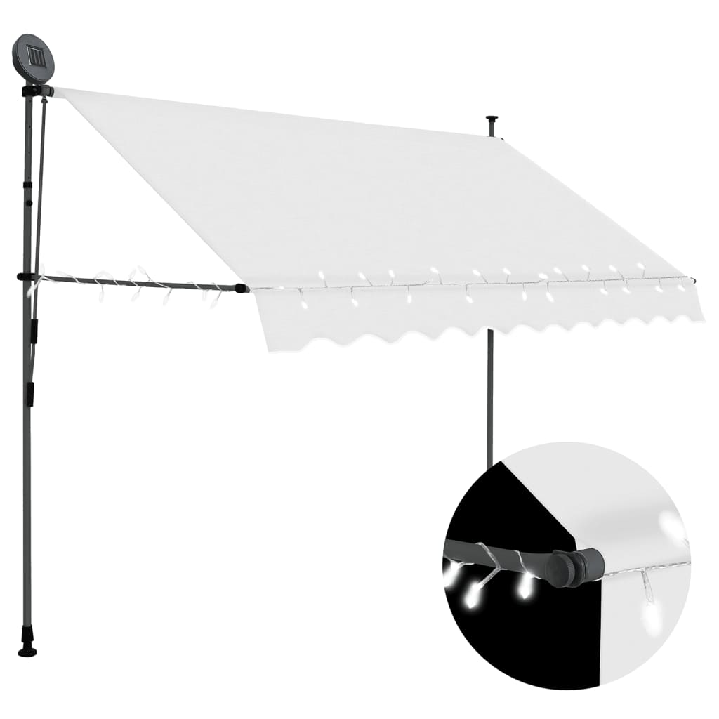 Tenda da Sole Laterale Retrattile Marrone 120x1000 cm