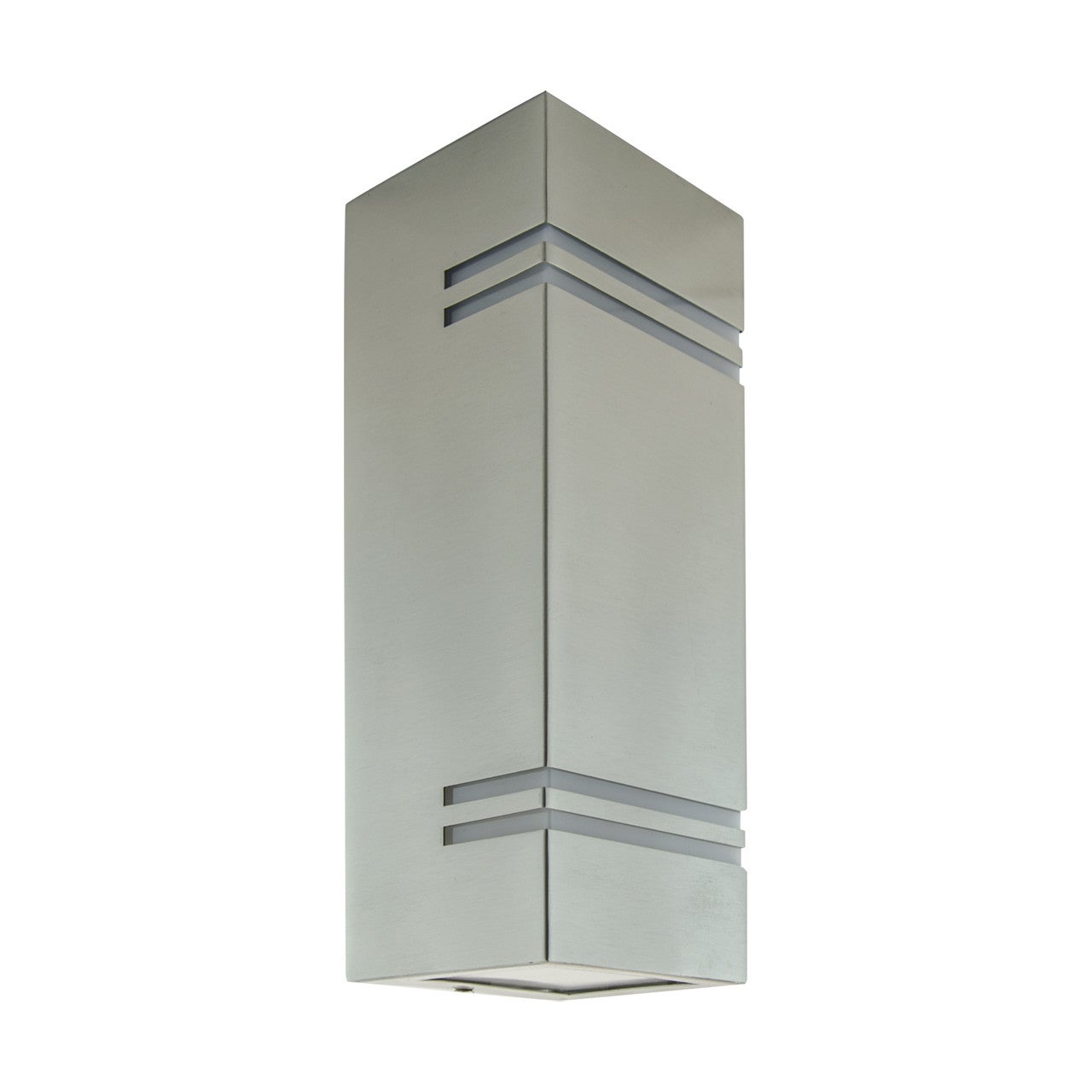 Kinkiet zewnętrzny KELER matowy chrom 2xGU10x35W wym: 25x8x8 cm IP54 Struhm
