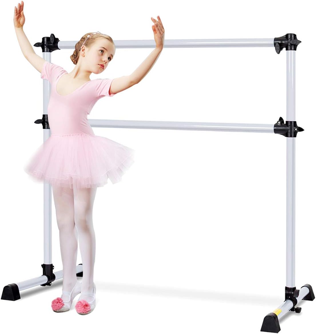 Bremorou 2 Nastri Da Danza Per Bambine E Adulti – 2 Metri, Con Bacchetta, Scintillanti, Per Ginnastica Ritmica E Spettacoli