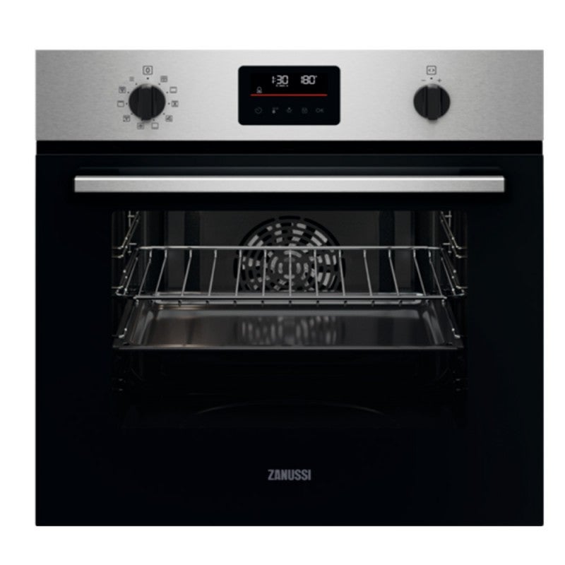 Zanussi Horno Zopxe6xn Inox Pirólisis Negro , Leroy Merlin