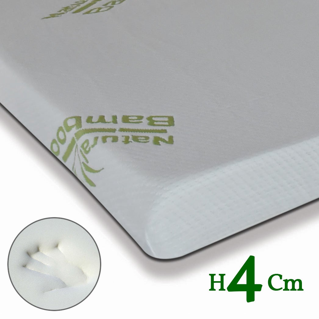 Matelas Mem. Nature H20cm, ORTHOPÉDIQUE HOUSSE AMOVIBLE Avec 4cm Memory + COUSSIN Et Tissu Hypoallergénique. MATELAS DÉTRACTABLE Simple 105x195 | Leroy Merlin