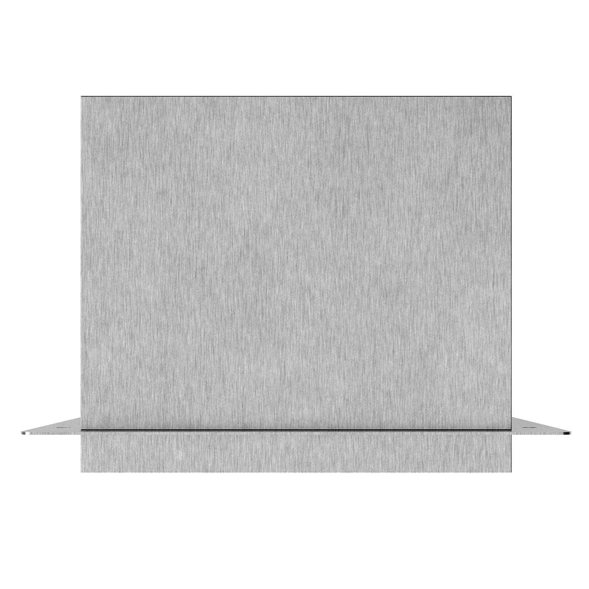LuxeBath moduł szafki podtynkowej ze stali nierdzewnej srebrny 60x20x14 cm szafka łazienkowa z miejscem na papier i wbudowaną szczotką wc - 6