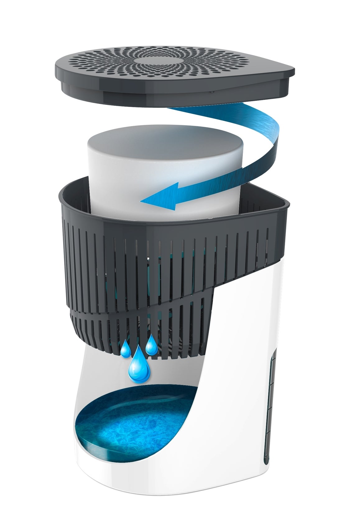 Déshumidificateur D'intérieur Drop - Recharge De 1000 G - 2