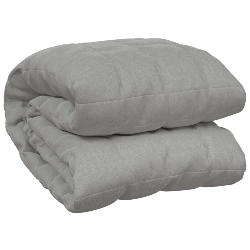Couverture lestée Gris 220x240 cm 11 kg Tissu - 2