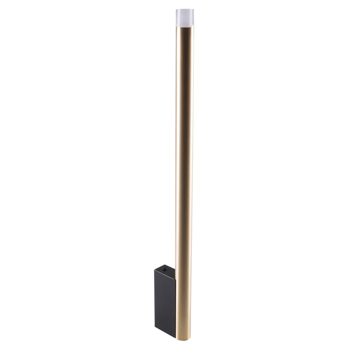 Kinkiet ścienny Glam złoto-czarny 1xG9x8W wym: 50 x 2,5 x 6 cm aluminium IP20 Polux