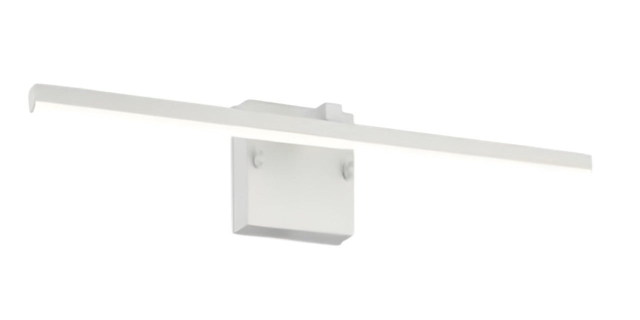 Kinkiet ścienny Lowell czarny LED 9W 4000K 720lm nad lustro wym: 5,5 x 60 x 10 cm tworzywo sztuczne IP44 Reality